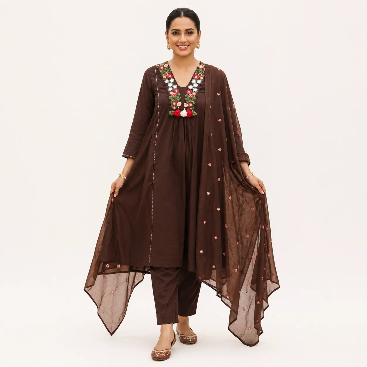 Elmira Floral Cotton Set